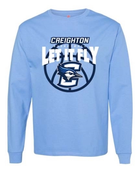 Picture of Creighton Basketball Long Sleeve Shirt (CU-209)