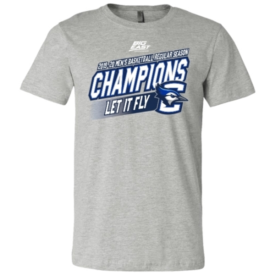 Picture of Creighton 2019-20 Big East Basketball Regular Season Champions Short Sleeve Shirt