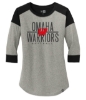 Picture of Warriors Softball Ladies Raglan Sleeve Shirt - OWS001