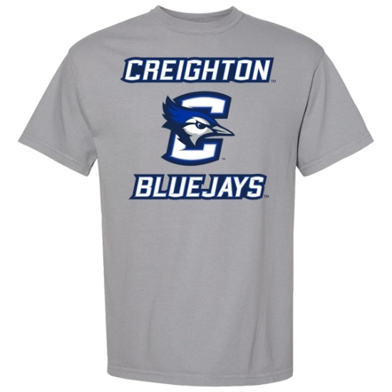 Picture of Creighton Garment-Dyed Short Sleeve Shirt (CU-189)