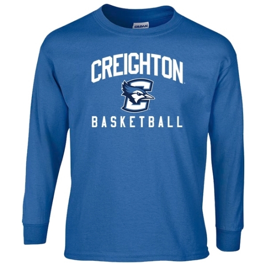 Picture of Creighton Basketball Youth Long Sleeve Shirt (CU-168)