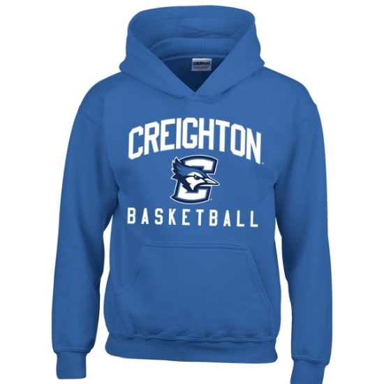 Picture of Creighton Basketball Youth Hooded Sweatshirt (CU-168)