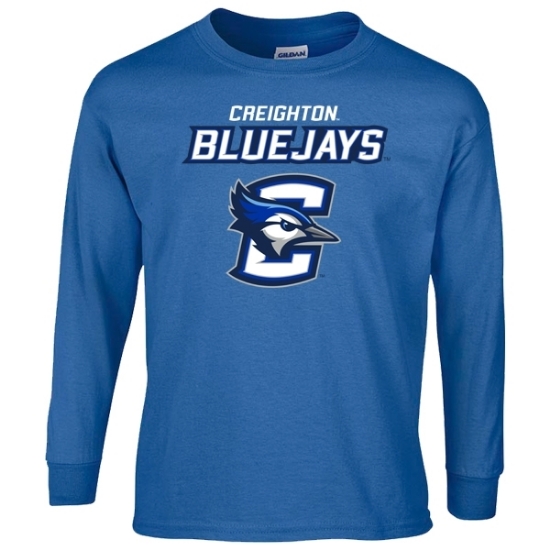 Picture of Creighton Youth Long Sleeve Shirt (CU-191)
