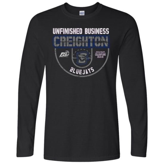 Picture of Creighton Basketball Soft Cotton Long Sleeve Shirt (CU-217)