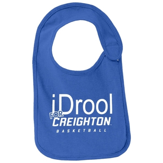 Picture of Creighton Infant Drool For Basketball Bib