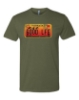 Picture of Nebraska Sunset License Plate 2002-2004 T-shirt