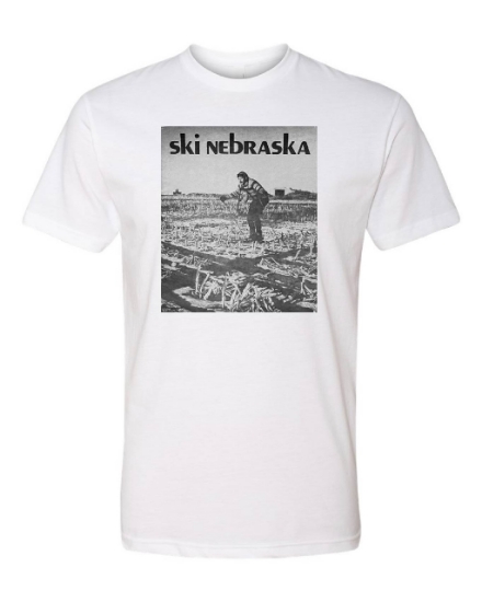 Picture of Ski Nebraska Vintage Poster T-shirt