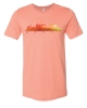 Picture of Omaha Skyline Warm Watercolor T-shirt