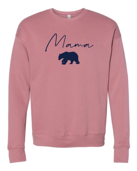 Picture of Mama Bear Sponge Fleece Crewneck Sweatshirt