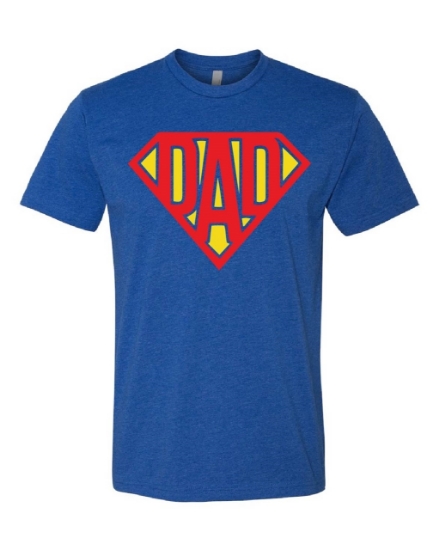 Picture of Superman Dad Father's Day T-shirt