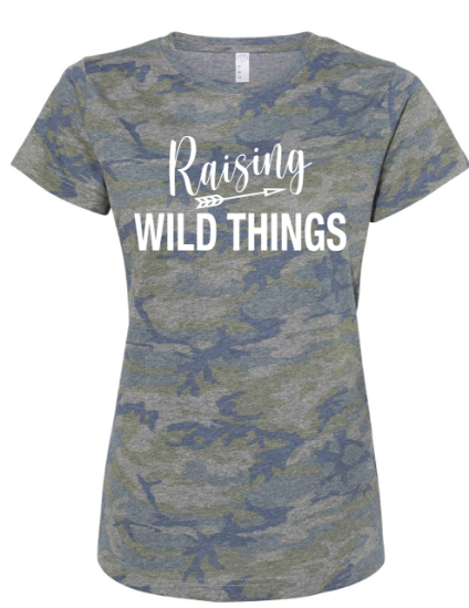 Picture of Raising Wild Things Ladies Tee