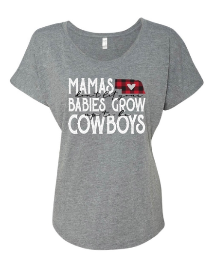 Picture of Mamas & Cowboys Dolman Tee