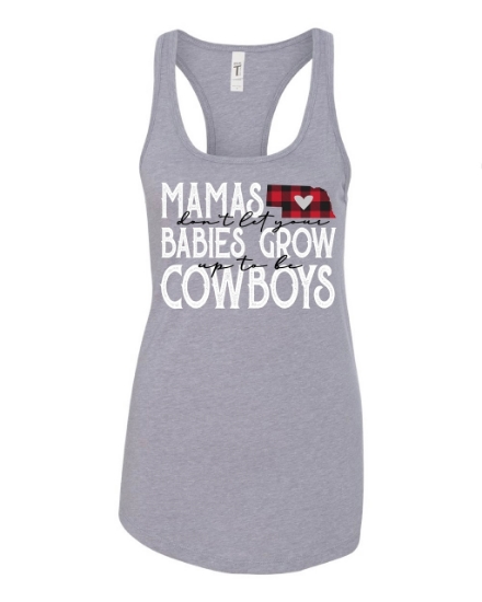 Picture of Mamas & Cowboys Racerback Tank