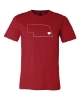 Picture of Nebraska Heart T-shirt