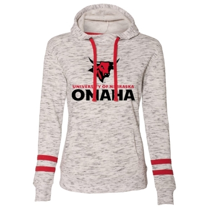 Picture of UNO Ladies Melange Fleece Hooded Sweatshirt (UNO-029)
