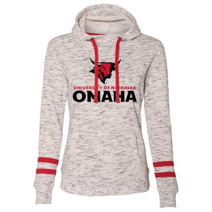 Picture of UNO Ladies Melange Fleece Hooded Sweatshirt (UNO-029)