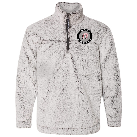 Picture of UNO Sherpa Fleece ¼ Zip Pullover (UNO-EMB-003)