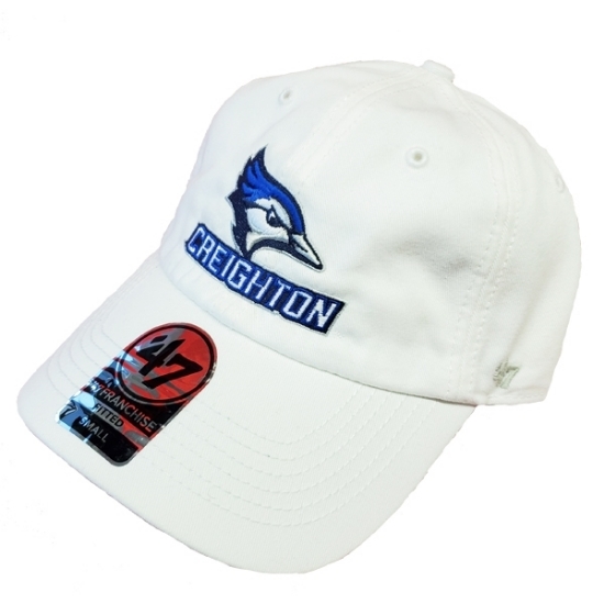 Picture of Creighton Fitted White Game Hat