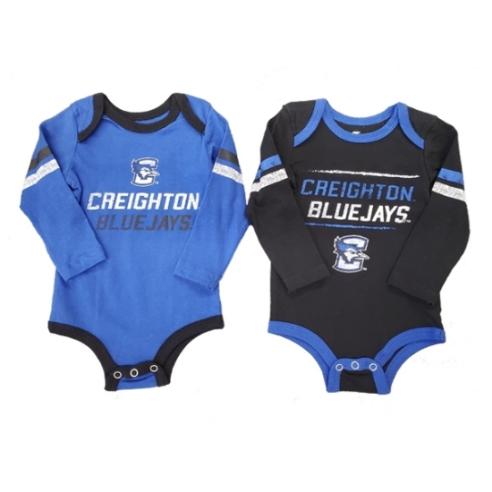 Picture of Creighton Colosseum® Infant 2-Pack Romper Onesie