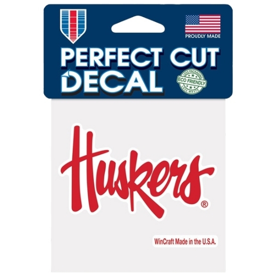 Picture of Nebraska 4" x 4" Perfect Cut Decal