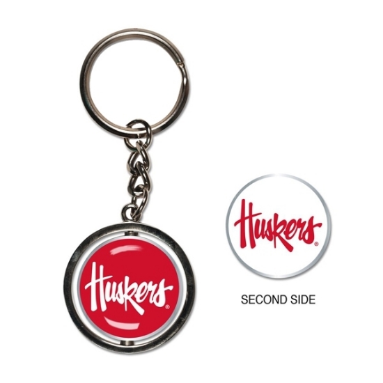 Picture of Nebraska Spinner Key Ring