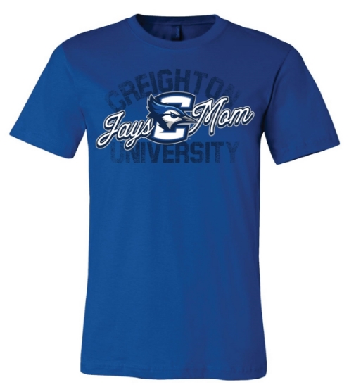 Picture of Creighton Jays Mom Soft Cotton Short Sleeve Shirt  (CU-222)