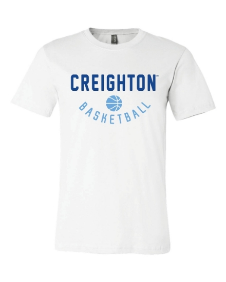 Picture of Creighton Basketball  Soft Cotton Short Sleeve Shirt  (CU-218)