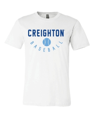 Picture of Creighton Baseball Soft Cotton Short Sleeve Shirt  (CU-229)