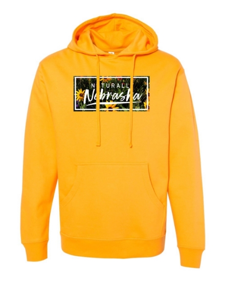 Picture of Naturally Nebraska Daisies Cotton Hoodie