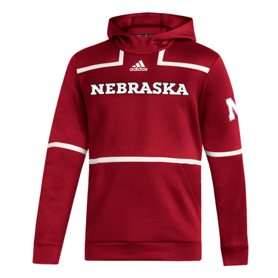 Picture of Nebraska Adidas® Under the Lights Hooded Pullover