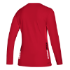 Picture of Nebraska Adidas® Ladies Locker Side by Side Creator Long Sleeve Shirt