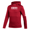 Picture of Nebraska Adidas® Ladies Split Name Team Issue Hooded Pullover