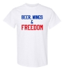 Picture of Eagle Beer Wings & Freedom Cotton T-shirt