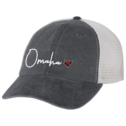 Picture of UNO Pigment Dyed Trucker Adjustable Hat