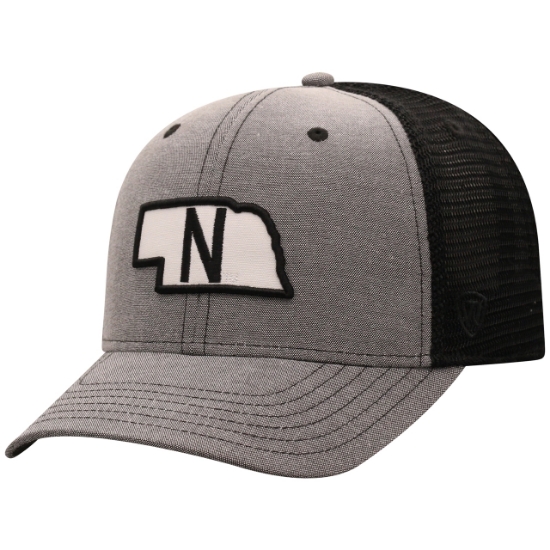 Picture of Nebraska TOW Adjustable Blackline Hat