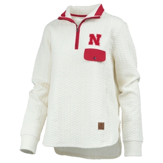 Picture of Nebraska Pressbox® Ladies Caribou 1/4 Jacket