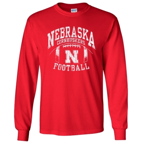 Picture of Nebraska Football Long Sleeve Shirt (NU-217)