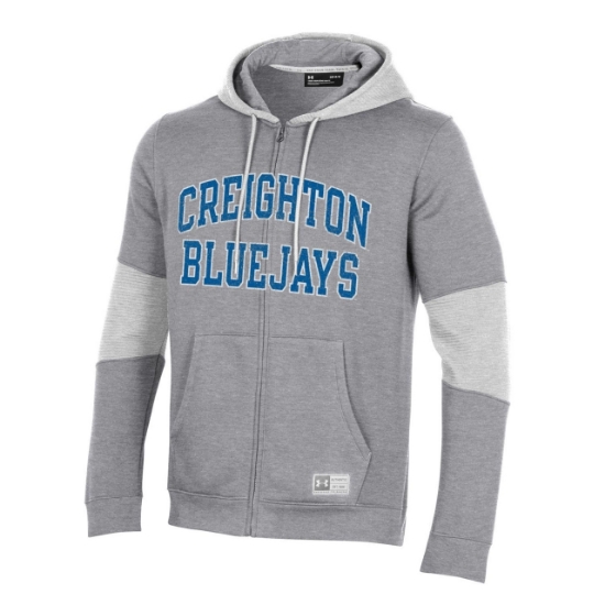 Picture of Creighton Under Armour® SMU Full Zip Hooded Sweatshirt