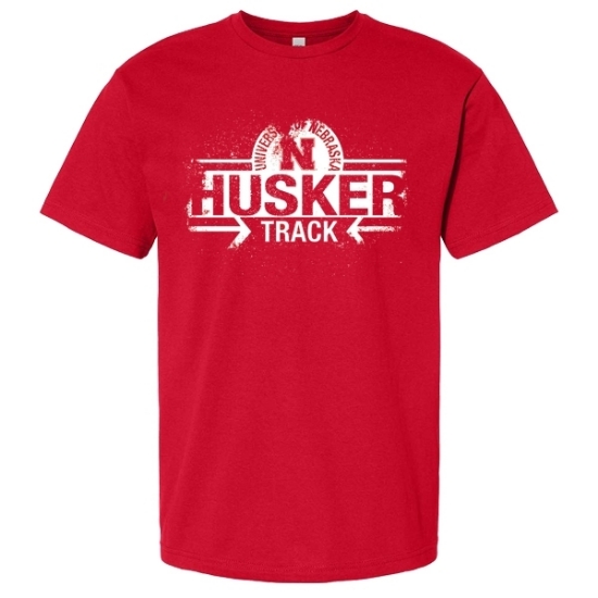 Picture of Nebraska Track Short Sleeve Shirt (NU-261)