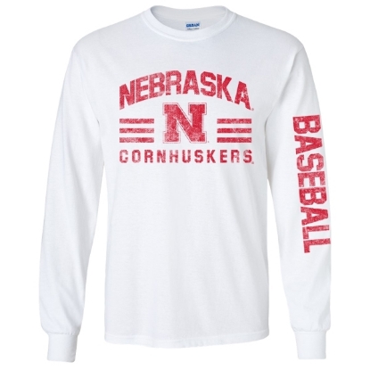 Picture of Nebraska Baseball Long Sleeve Shirt (NU-263)