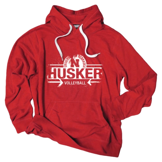 Picture of Nebraska Volleyball Hooded Sweatshirt (NU-272)