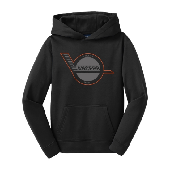 Picture of Omaha Lancers Youth Fleece Hooded Sweatshirt (LANCERS-237)