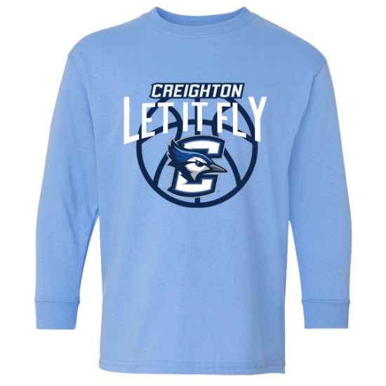 Picture of Creighton Youth Long Sleeve Shirt (CU-209)