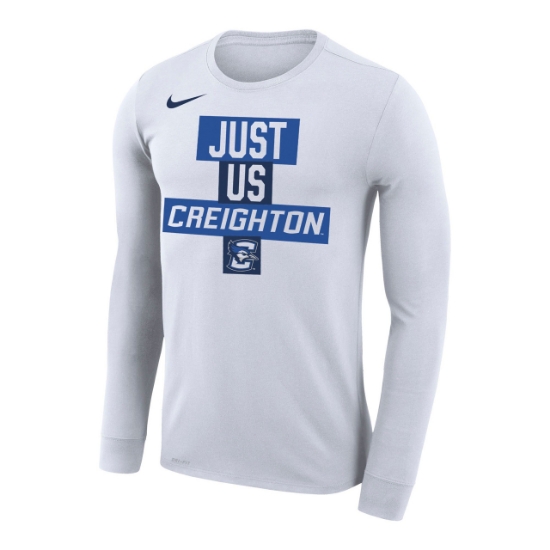 Picture of Creighton Nike® Just Us Performance Long Sleeve Shirt