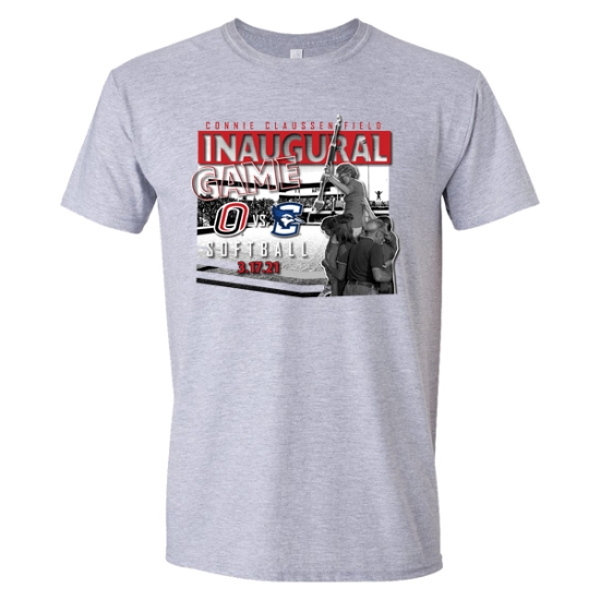 Picture of UNO Softball Inaugural Game 2021 Soft Cotton Short Sleeve Shirt