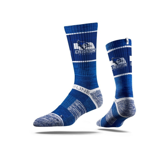 Picture of Creighton Strideline® Athletic Crew Socks