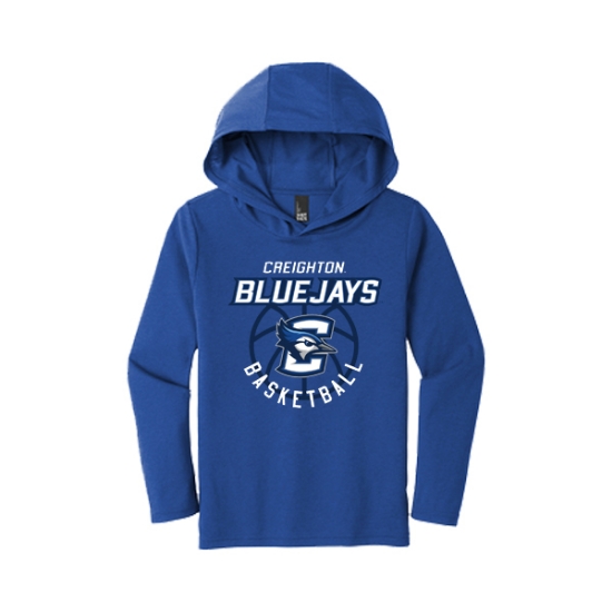 Picture of Creighton Basketball Youth Long Sleeve Hoodie (CU-192)