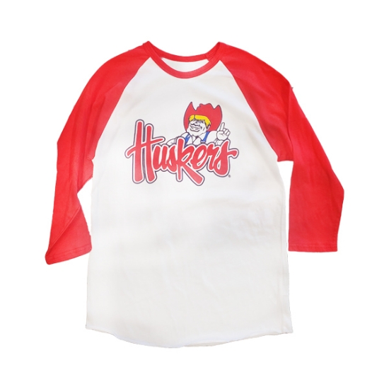 Picture of Nebraska Herbie Raglan Long Sleeve Shirt