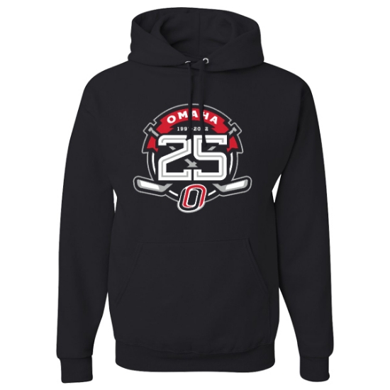 Picture of UNO Hockey 25th Anniversary Hooded Sweatshirt (UNO-Hockey-078)