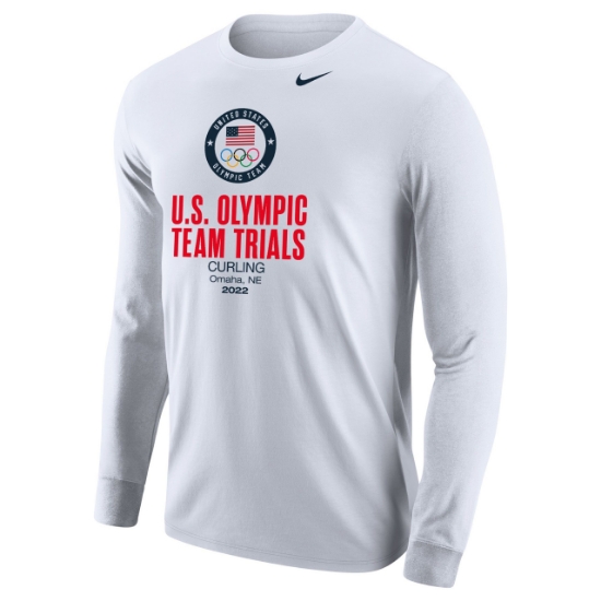 Picture of Curling Olympic Team Trials Nike®  Long Sleeve Shirt